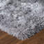 Tapis gris clair touffeté à la main Petrey-503365993