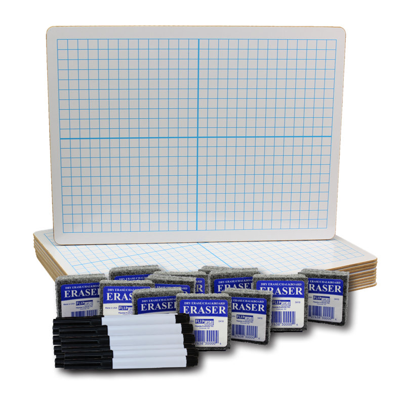 Lap Board Melamine Reversible Mini - Up To 2' Whiteboard