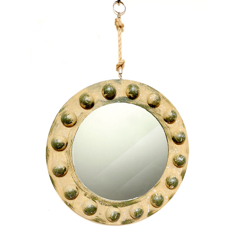 Union Flat Mirror, Gold