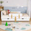 Twin Platform Bed Stroage Drawers Guardrail Small Shelf Hooks Easy Install Bedroom-608554240-610075005