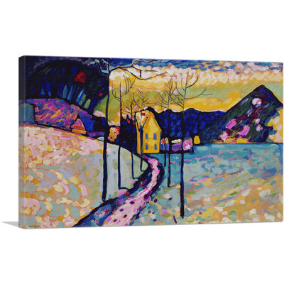 " Winter Landscape 1909 " by Wassily Kandinsky