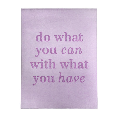 Écrire ce que vous pouvez citer tapis de poly-chenille
