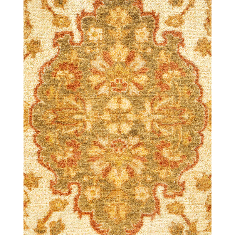 Classic One-of-a-Kind 3'2" x 5'1" Hand Knotted Area Rug