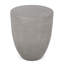 Table d'appoint en béton légère de style simple pour divers environnements
