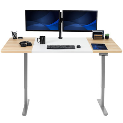 VIVO Electric Dual Motor 71” x 30” Standing Desk, E2B7B Series