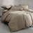 Calvin Klein Organic Earth Solid Cotton Duvet Cover Set-93507478-93507477