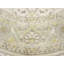 Tapis oriental rond Oushak Chobi Mute