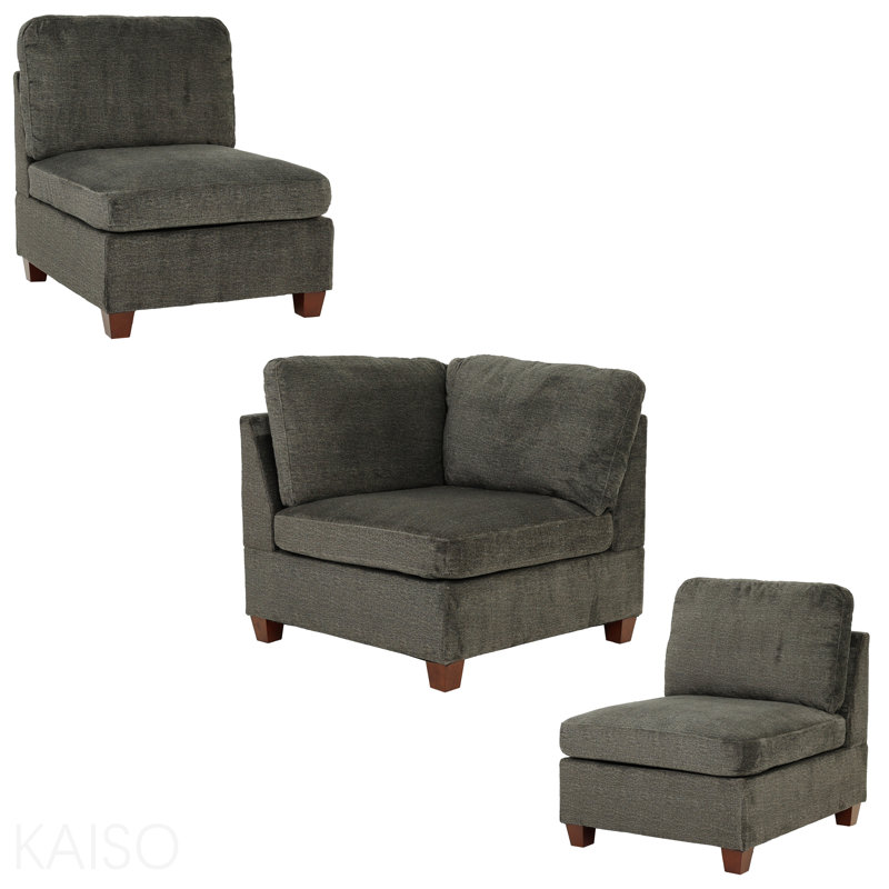 Ensemble modulaire - 3 pièces en gris