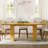 70.8" Rectangle Dining Table with Built-In Storage Drawer-111966315