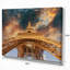 «Paris Eiffel Tower In Paris with Sunset Colors Cityscape», reproduction de photo sur toile tendue-18295362