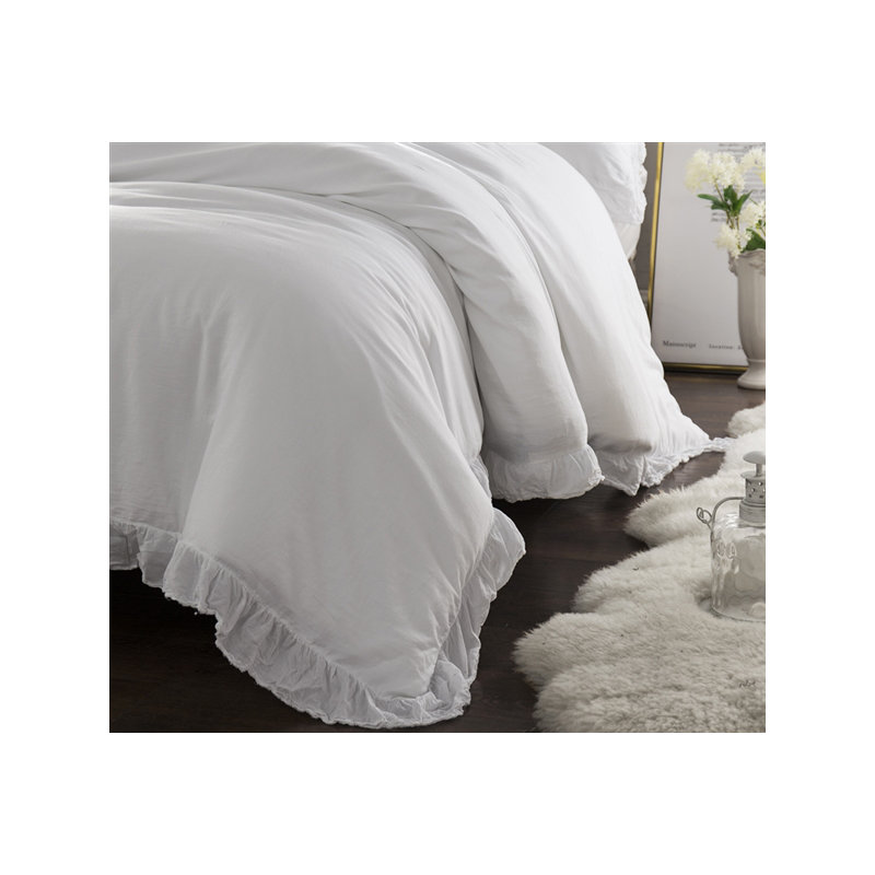 Portugal-Made 300TC Cotton Sateen Duvet Cover, 68" x 90"