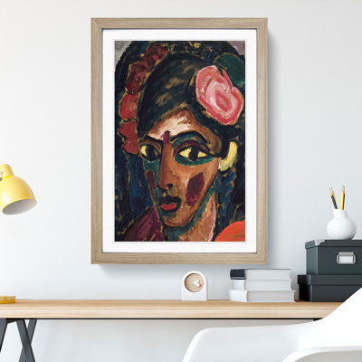 Egyptian Girl by Alexej Von Jawlensky - Picture Frame Painting