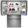 GE Profile ENERGY STAR 23.2 Cu. Ft. Smart Counter-Depth Fingerprint Resistant 4-Door French-Door Refrigerator With Dual-Dispense Autofill Pitcher
