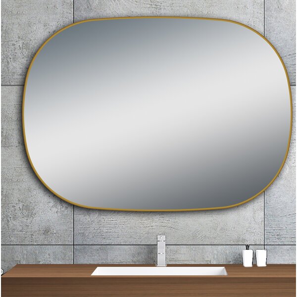 Mercer41 Kalvin Metal Flat LED Wall Mirror | Wayfair