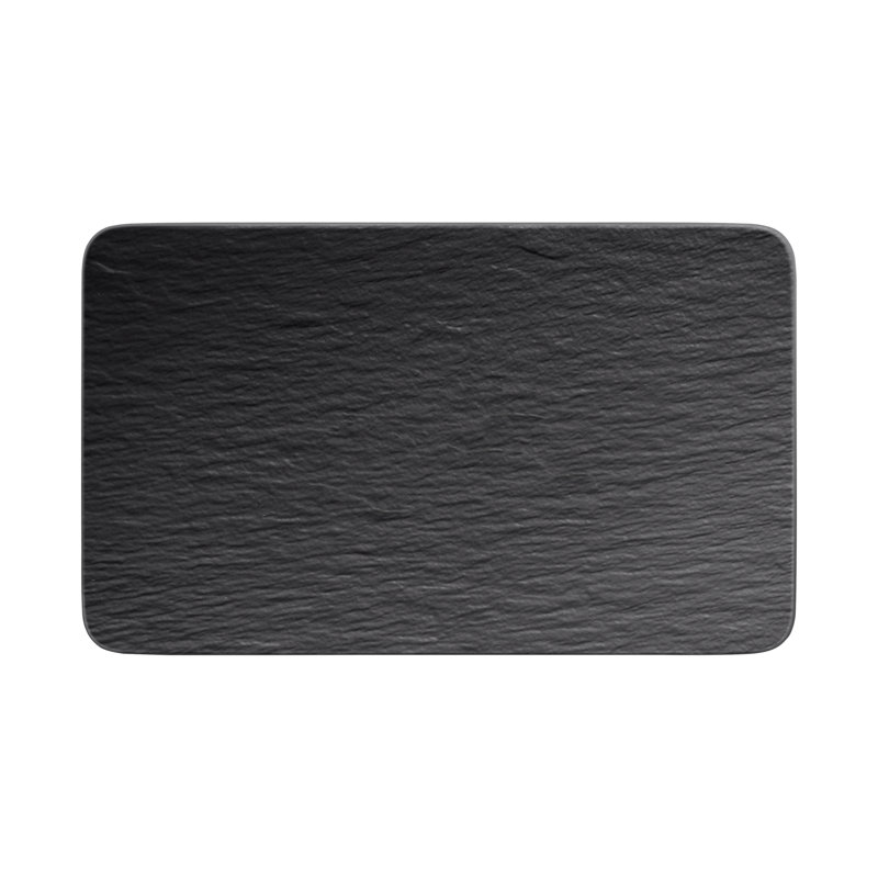 Villeroy & Boch Manufacture 11" x 6.75" Sushi Plate, Black
