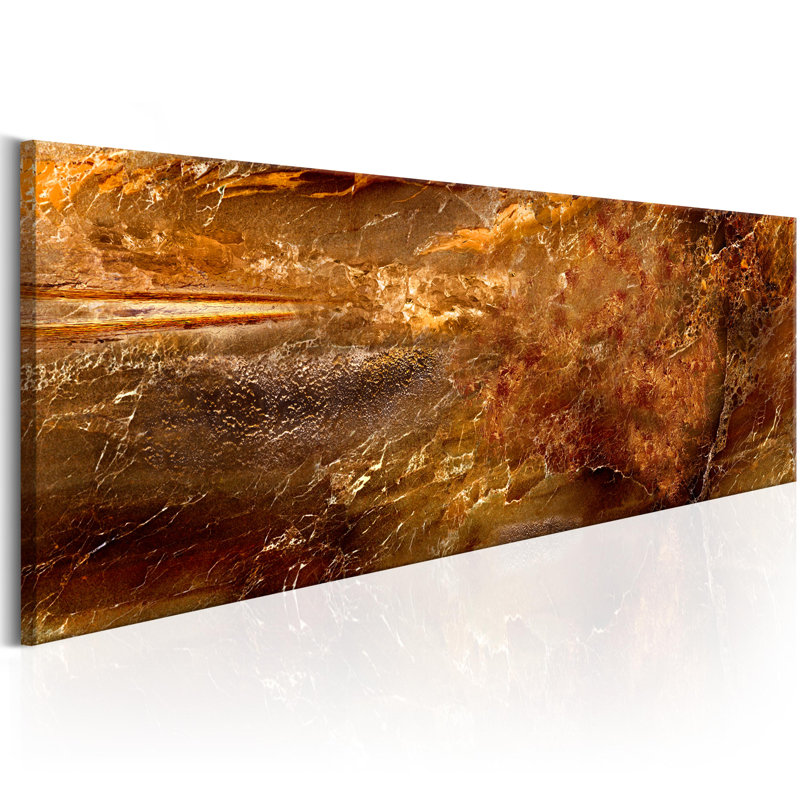 Golden Citadel - impression sur toile tendue, H 16 po x l 47 po x P 1 po