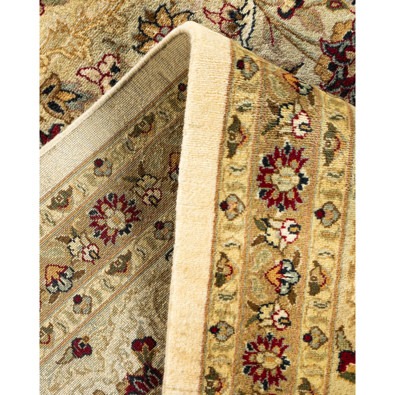 Classic One-of-a-Kind 9' 2" X 12' 4" Hand Knotted Area Rug