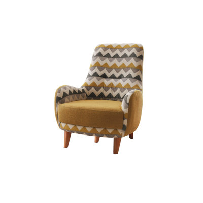 Bina Upholstered Wingback Chair