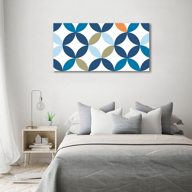Geometric Background - Wrapped Canvas Print