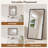 Rectangle Beveled Bathroom Accent Vanity Mirror with Aluminum Frame Tempered Glass -2065079445-2065079447