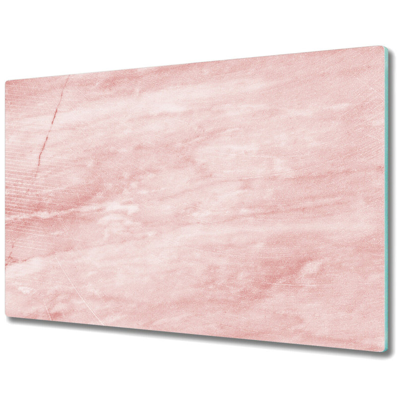 Rentiesville Tempered Glass Rose Chopping Board, 52cm x 60cm