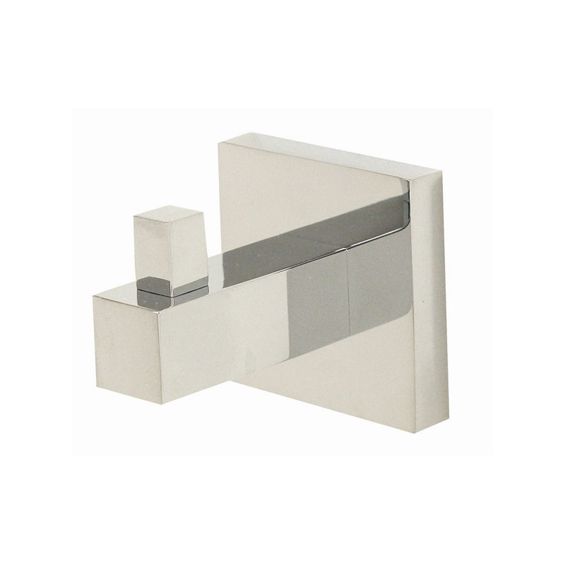 Single Robe Hook, Polished Chrome