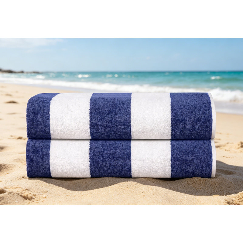 76 x 152 cm Beach Towels for Adults Pack of 2,100% Cotton Quick Dry Pool Towel, Sea Glass Green