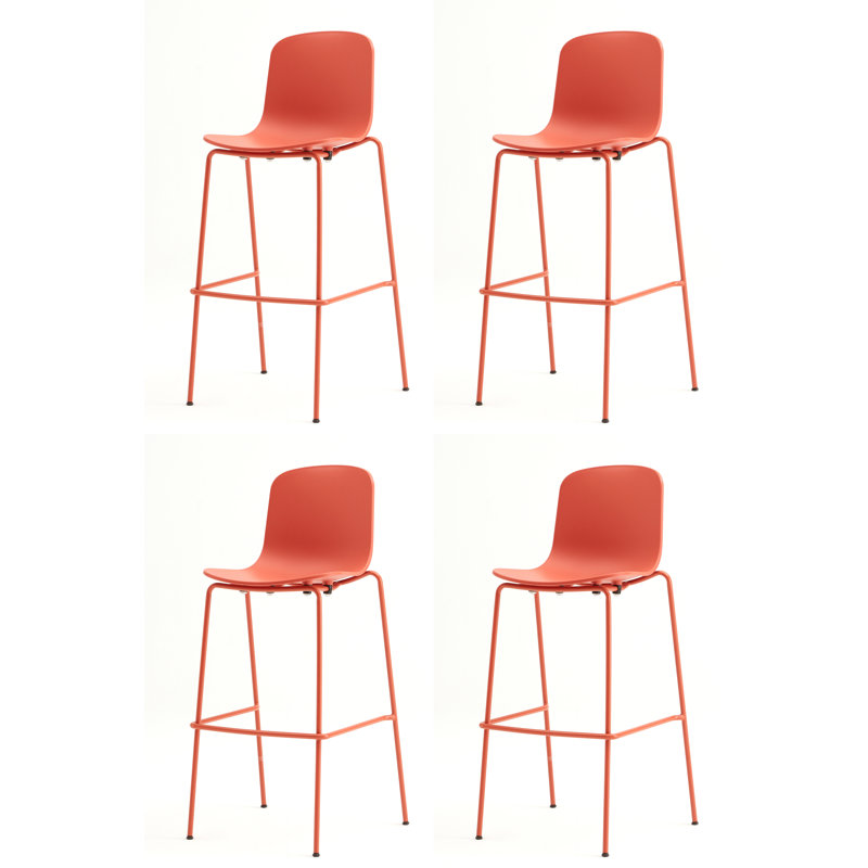 Holi Counter & Bar Stool, Bar Stool (30" Seat Height), Terracotta