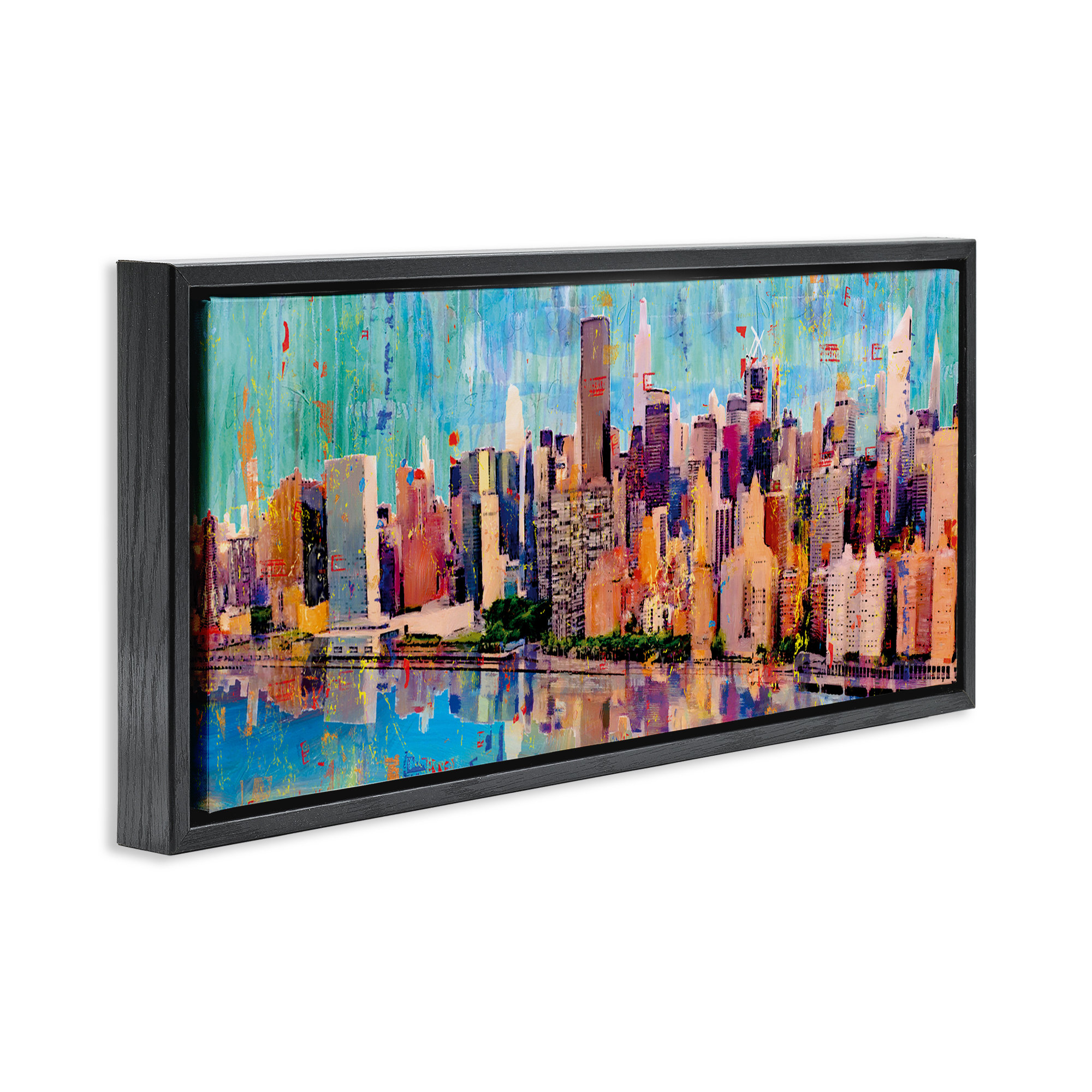 Winston Porter Roosevelt Island Reflection Floating Frame, design by ...