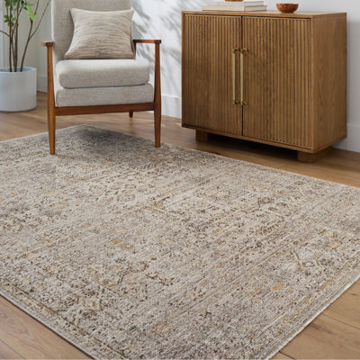 Beyanka Floral Machine Tufted Area Rug