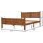 Wood Panel Platform Bed Frame With Wood Slat Support, No Box Spring Needed-1741348208-1741348204