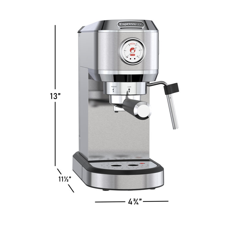 Geek Chef Espresso Machine 20 Bar, Professional Espresso Coffee Maker with  Automatic Milk Frother & ESE POD, Semi-Automatic Espresso Machines for