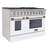 Custom Pro-Style 48 in. 6.7 cu. ft. 8-Burner Freestanding Double Oven Gas Range-73306193-90675297