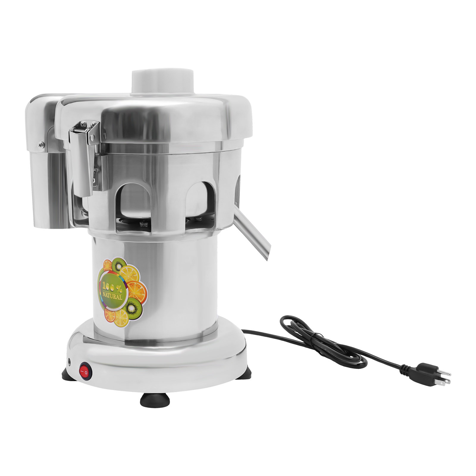 MegaChef 200 Watt 2 Speed Stainless Steel Electric Centrifugal