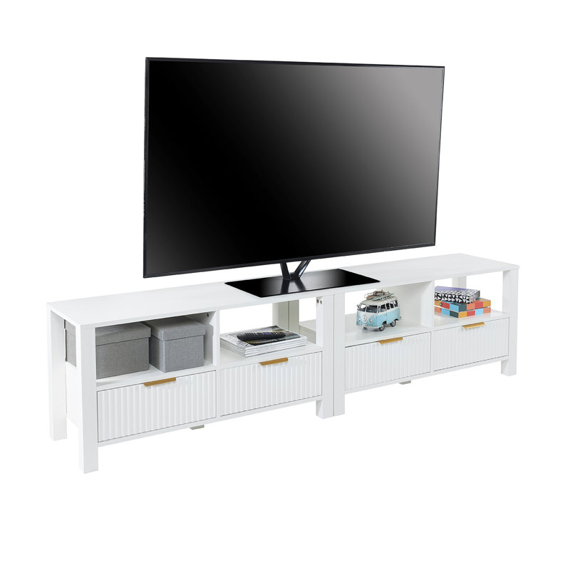 Yarbrough Solid Wood TV Stand for TVs up to 88"