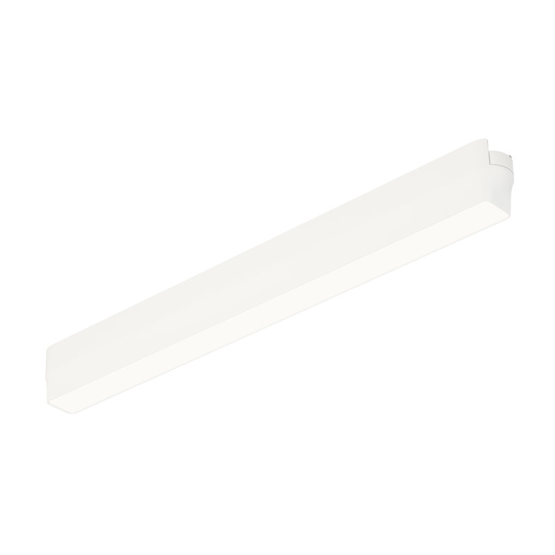 Continuum LED Adjustable Track Head, White, 1.5" H x 1" W x 13.5" D