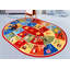 Tapis pour enfants Furnish my Place Mcclanahan 745 ABC | Alphabet éducatif | Tapis animaux animaux | Design contemporain | Multicolore-944855674