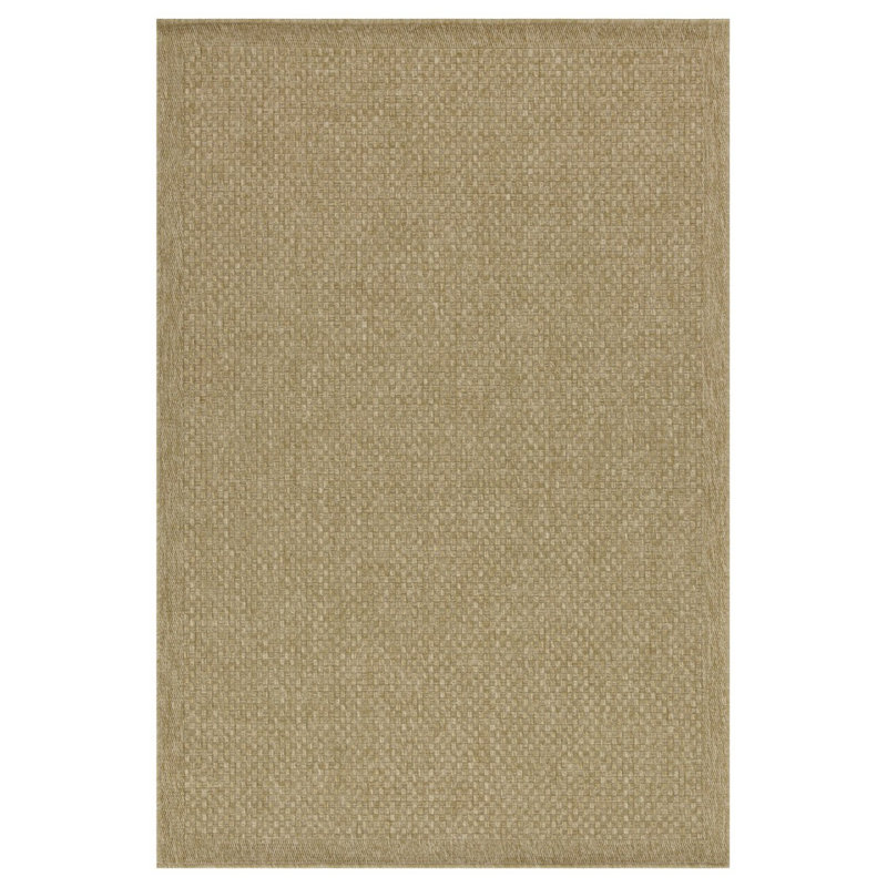 Earth GC_NTL1004 Jute/Jute 7 Ft. 10 In. X 10 Ft. 3 In. Indoor/Outdoor Area Rug, Rectangle 7'10" x 10'3"