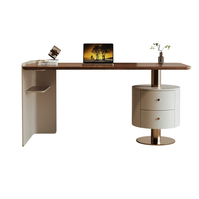 Modern Simple High-End Rectangle Writing Desk, 31.49" H x 70.86" W x 27.55" D