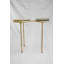 Glass Top End Table