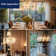 CA11E26 Led Candelabra Bulbs, Dimmable Led Chandelier Light Bulbs, 40w Equivalent, 2200k Warm White Light, 330lm, Amber Glass Finishing, 6 Pack