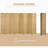 8 Panel Folding Privacy Screen