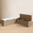 L-shape Storage Bench With Cushioned Seating, For Dining Room, Kitchen, Entryway-1329092086