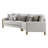 Josie 2-piece Sectional With Cuddler
