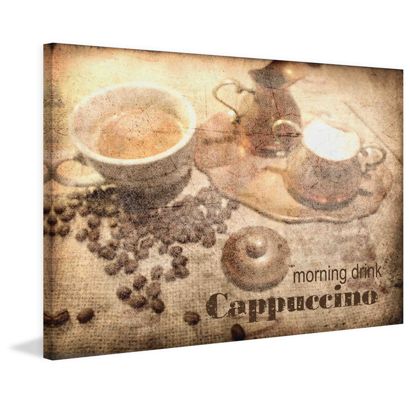 Cappuccino by Irena Orlov - Wrapped Canvas Print, 30cm H x 46cm W x 4cm D