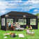 20 Ft. W x 10 Ft. D Steel Pop-Up Canopy