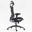 Chaise de bureau en filet à haut dossier-116596969-116596968