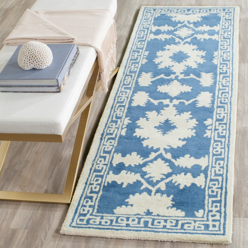 Rudra Hand Tufted Wool Oriental Rug, Runner 2'3" x 7'