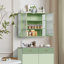 Armoire murale moderne 27,56 po à deux portes avec rangement à trois niveaux, armoire de salle de bain et armoire de cuisine -701026168
