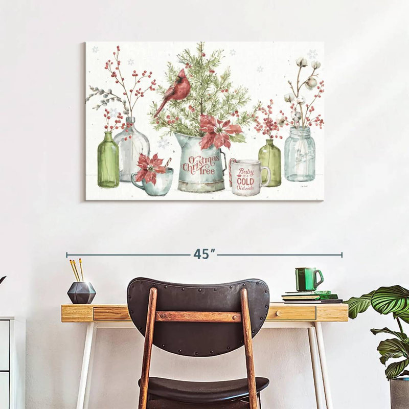 Un week-end de Noël I, H 26 po x l 39 po